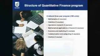 Mathematics and Quantitative Finance - Open Day Podcast