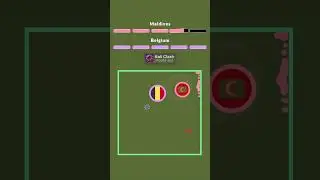 Maldives vs Belgium #countryballs #ballclash #ballbattle