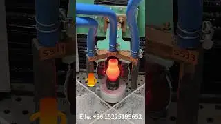 Ball head ball pin induction hardening machine#inductionhardening #inductionheating #ballhead#shorts