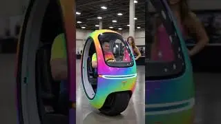 Next Gen One Wheel Vehicle #futuretech #elonmusk #onewheel