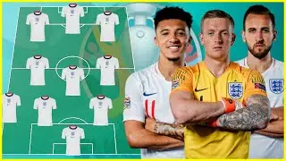 LE ONZE PROBABLE DE L'ANGLETERRE A L'EURO 2021