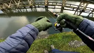 Pêche aux leurres en hiver canal du Nord (59)