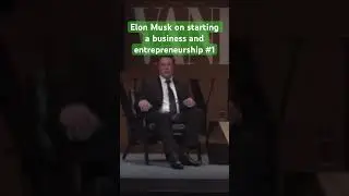 Elon Musk on starting a business and entrepreneurship #ai #tech #business