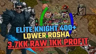 GUIA EK 450+ Lower Roshamuul: Build SENSACIONAL de Dano F&iacute;sico (3.7kk/h) | Tibia Hunt