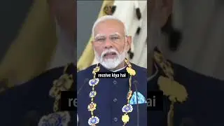 Pm Modi recive Russia's Highest Civilian Award || Pm Modi || #shorts
