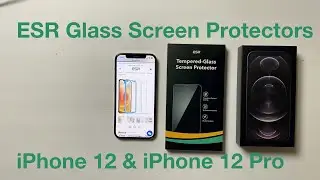 iPhone 12 Pro ESR Glass Screen Protectors