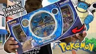 Blastoise GX Premium Collection Box! 😮 Finally Unboxing!
