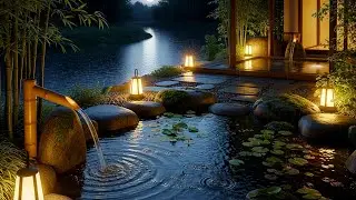 Calm Night Sleep Music 🌿 Japanese Zen Rain & Nature Sounds