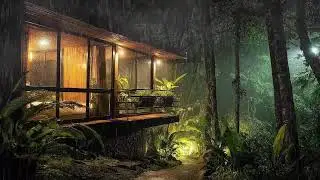Extreme Thunderstorm and Heavy Rain That Forces Your Brain Into Sleep Mode