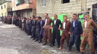 Koma amara Şırnak Uludere Ortaköy köyü Naze ile Sami’nin düğününden Evdişo halayı