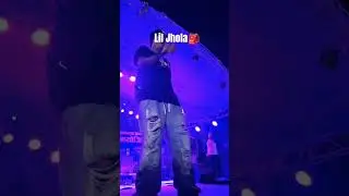 LIL JHOLA🎒 PERFORMING RAJHNIGANDHA🔥😱 #liljhola #jamesy #bangernepalihiphop