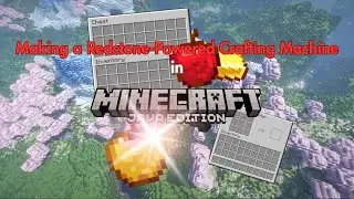 Making a Redstone-Powered Crafting Machine in Minecraft! ⚒🔴