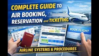 Complete Guide to Air Booking, Reservation, and Ticketing