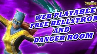 WEB PLAYABLE FREE HELLSTROM AND DANGER ROOM - MARVEL - MSF #marvelstrikeforce  #msf