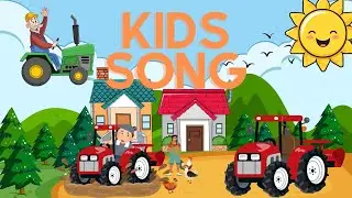 Tractor Adventure Song for Kids | Farm Fun & Joy | Pamuk Şeker Hikayeleri