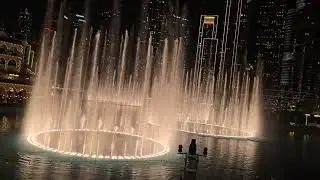 Burjkhalifa, the Dubai Fountain show #Dubai #travel #transformation 