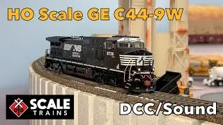 ScaleTrains HO Scale Dash 9 DCC Sound Review