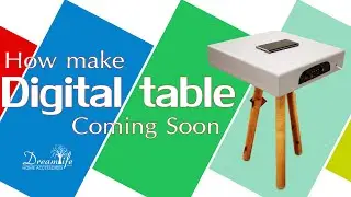 how make Gadget table/table,wireless charger,speaker,blue tooth