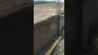 How to curing R.c.c wall in construction site