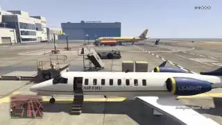 GTA 5 - How to steal an aircraft from the airport