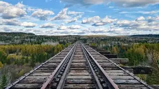 CNoR/CN-Kinghorn (Dorion) Subdivision MP 123.4 (Blende River Viaduct-Pass Lake Trastle)