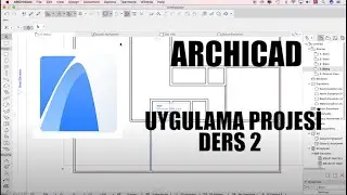ARCHICAD Uygulama Projesi Ders - 2 (Duvar)