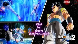 [🔴] EN VIVO | Raid vs Gogeta Blue | Dragon Ball Xenoverse 2 [PS4]