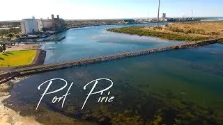 Port Pirie 4k drone footage