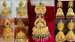 Latest Gold Jhumka Collection || Gold Jhumka Designs ||