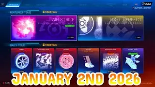 Rocket League ITEM SHOP Daily #423 (2nd January 2026)