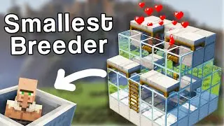 Minecraft Villager Breeder that's ONLY 90 Blocks!