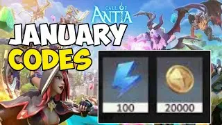 CALL OF ANTIA CODES || NEW RELEASE CODES - January Codes || CALL OF ANTIA