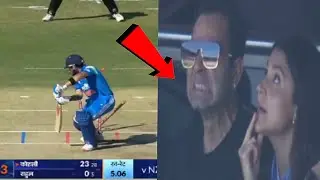 Virat Kohli's elder brother and wife Anushka Sharma's reaction after his dismissal went viral.