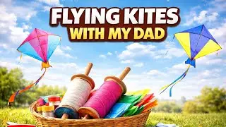 Flying Kites With My Dad | A Silent Story of Memories & Bone | #flyingkites#fatherandson