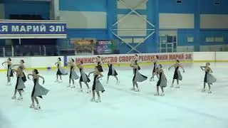 Чемпионат и Первенство России по синхр  KMC Произвольная программа 6# Енисей