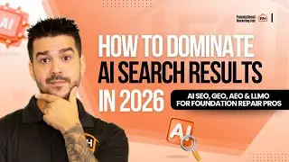 How to Market Your Foundation Repair & Basement Waterproofing Business in 2026 (AI, SEO & Lead Gen)