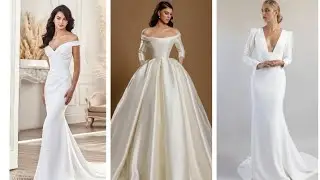 Minimalist Wedding Gowns For The Simple Bride