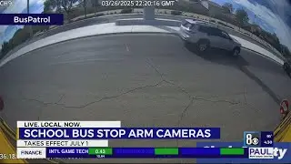 Nevada schools can soon install stop arm cameras