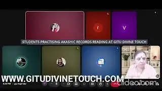 Akashic records reading course pune | Students practising 30 Akashic records readings |