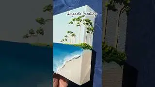 Impasto Painting #impasto #impasto painting#artandcraft #paintingtechnique  #acrylic #textureart