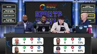 Holiday Themed Sports Trivia -- Saturday Cool FM Live Sports Show (Dec 30th, 2025)