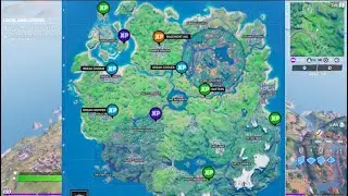 All XP COINS LOCATIONS IN FORTNITE SEASON 4 Chapter 2 (WEEK 7)