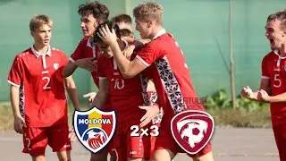 Moldova U17 2 &times; 3 Latvia U17  | HIGHLIGHTS