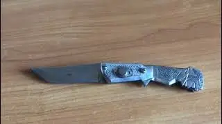 Римский Легионер выкидуха нож ИТК Soviet Gulag knife Roman legion Warrior