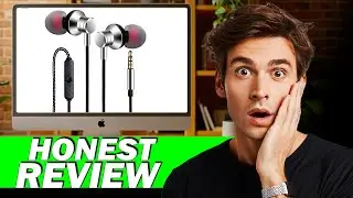 Wired Earbuds Headphones with Microphone &ndash; Real Sound, Real Comfort, No Hype