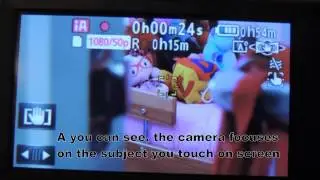 How To Use AF Tracking For Manual Focus Shots - Panasonic HC-V700