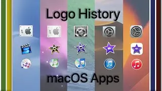 🍎 macOS Applications Logo history🍎 #macOS