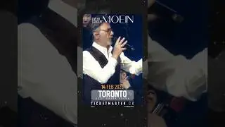 #Moein live in #Concert📍  TORONTO🗓️ 14 Feb 2026🌐 TicketMaster.ca🏤 Scotiabank Arena