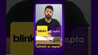 Blinkit vs Zepto | which one is better? #indianfinance #entrepreneur #money #wealthmindset