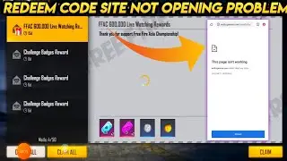 FREE FIRE REDEEM CODE SITE NOT OPENING PROBLEM TAMIL || FFAC FINAL REDEEM CODE PROBLEM
